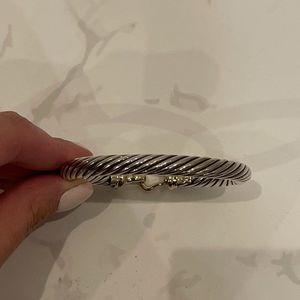 David Yurman classic buckle gold bracelet